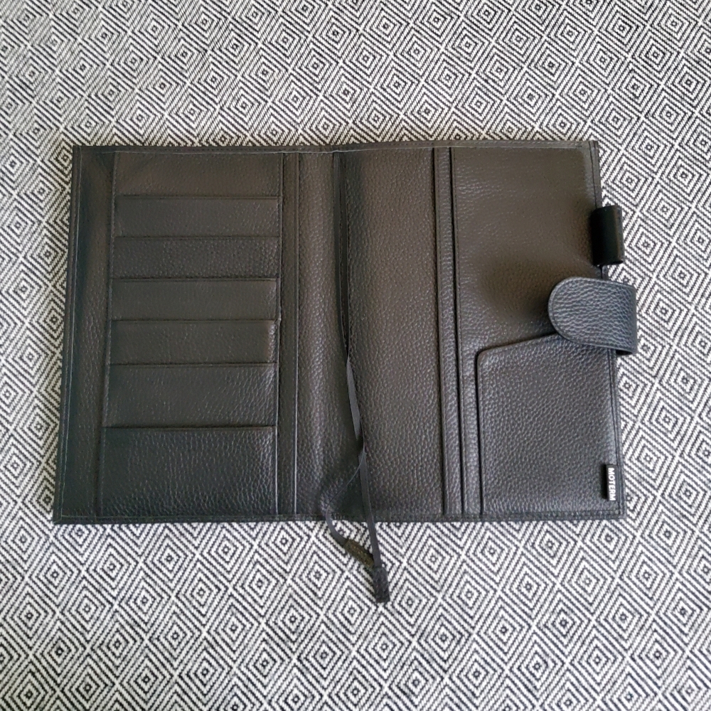 Moterm A5 planner cover Midnight (black) - Picture 3 of 5